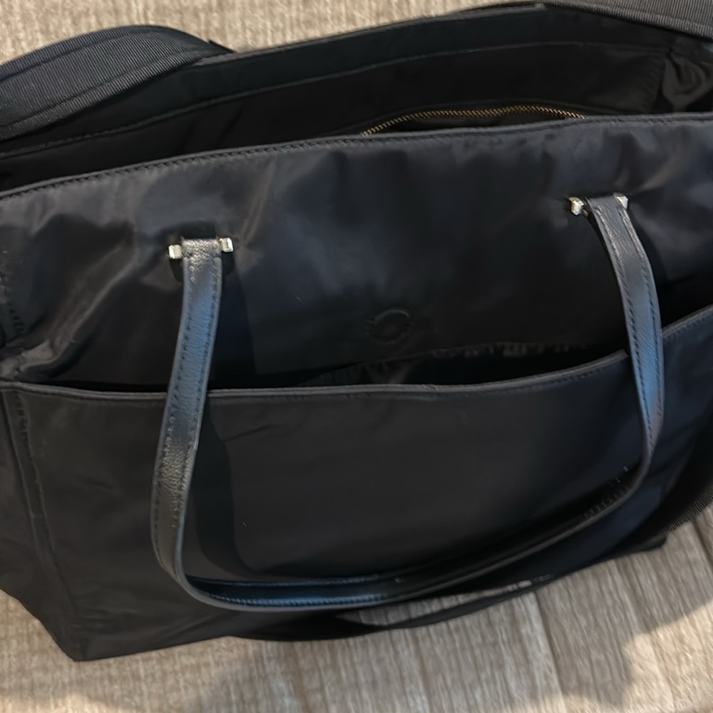 Kate Spade Elegant Dawn nylon diaper bag 18 x 12 with 3 different handles - Picture 7 of 14